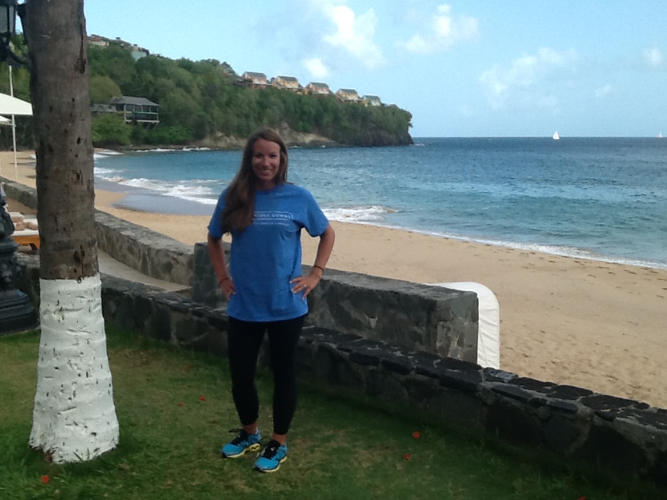 Jamie Magerl in Saint Lucia