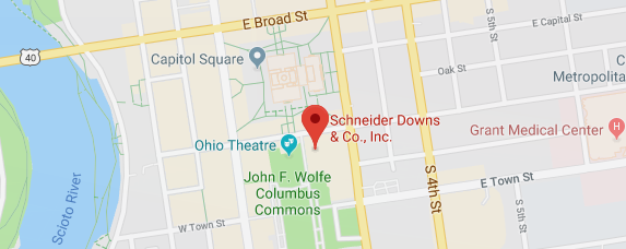 Map of Columbus Office